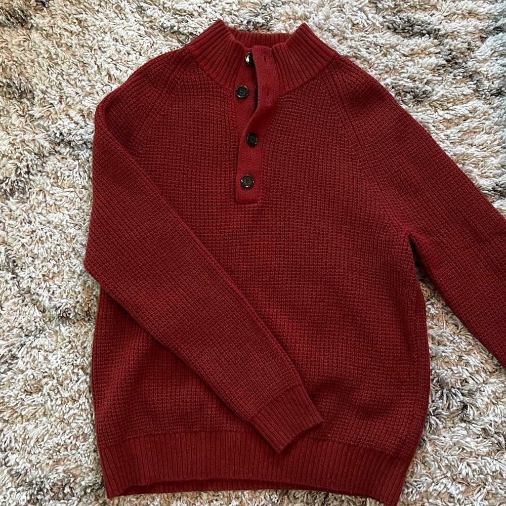 Banana Republic * Mens Heavy Italian Yarn Button Sweater 🧶